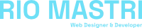 Rio Mastri Web Designer and Developer Logo